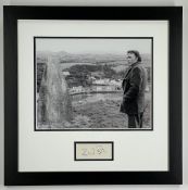 RICHARD BURTON BLACK & WHITE PUBLICITY PHOTOGRAPH FOR UNDER MILK WOOD 1972