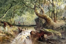 CORNELIUS PEARSON watercolour