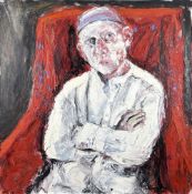 ‡ SHANI RHYS JAMES MBE oil on board