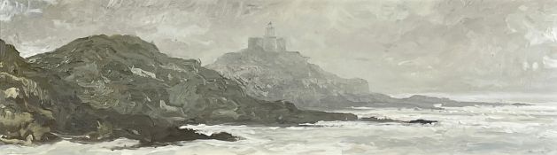 ‡ GARETH THOMAS oil on board