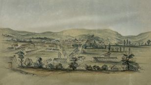 C.W. CAMPION watercolour and chalk