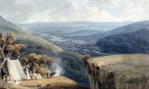 THOMAS HORNOR watercolour