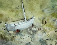 ‡ GARETH THOMAS watercolour with heightening