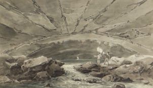 THOMAS HORNOR watercolour