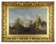 JAMES BAKER PYNE oil on canvas