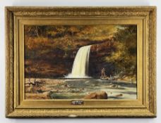 WALTER W GODDARD oil on canvas