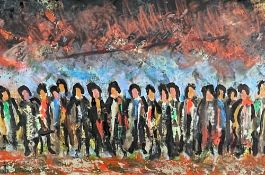 ‡ JACK JONES gouache on paper