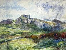 JAMES BOLIVAR MANSON oil on board