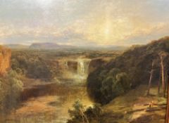 JOHN BRANDON SMITH large oil on canvas