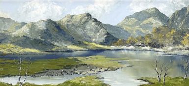 ‡ CHARLES WYATT WARREN oil on board