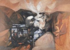 ‡ JOHN ELWYN watercolour