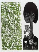 ‡ PAUL PETER PIECH two-colour lithograph