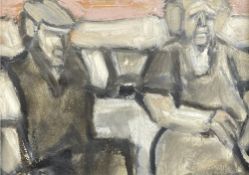 ‡ MIKE JONES oil on board