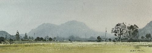 ‡ GARETH THOMAS watercolour