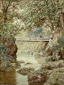 ‡ THOMAS JONES watercolour