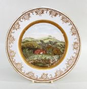 ENGLISH PORCELAIN PLATE c.1812