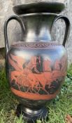 RARE SWANSEA DILLWYN ETRUSCAN POTTERY AMPHORA VASE 1847-1850