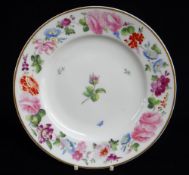 NANTGARW PORCELAIN PLATE c.1818-1820