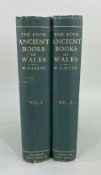 THE FOUR ANCIENT BOOKS OF WALES CONTAINING CYMRIC POEMS ATTRIBUTED TO THE BARDS OF THE SIXTH CENTURY