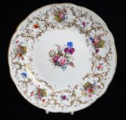 NANTGARW PORCELAIN PLATE c.1818-1820