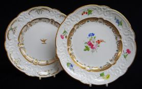 SWANSEA PORCELAIN PLATES c.1815