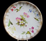 SWANSEA PORCELAIN BREAD PLATE c.1815-1817
