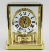 JAEGER LECOULTRE GILT BRASS ATMOS CLOCK, Classique, c. 2005