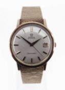 OMEGA 9CT GOLD AUTOMATIC BRACELET WATCH
