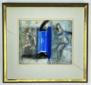 ‡ SIR ROBIN PHILIPSON RA PRSA FRSA RSW RGI D.Litt LLD (Scottish, 1916-1992) watercolour - The Blue