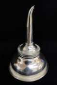 GEORGE III SILVER WINE FUNNEL, Peter, Anne & William Bateman, London 1799, 12.5cm, appr. 2.75ozt