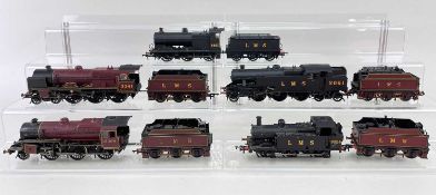 ASSORTED BACHMANN BRANCH-LINE '00' GAUGE LMS LOCOMOTIVES, including 4-6-0 5541 Duke of Sutherland