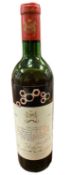1967 CHATEAU MOUTON ROTHSCHILD - volume just below the shoulders