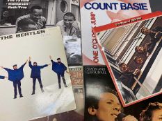 LP RECORDS - mixed genre to include The Beatles, 'Help' on Parlophone, Simon & Garfunkel, Joan