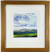 STAN ROSENTHAL, limited edition artists proof (5/250) screenprint - 'Snowdonia Range', signed,