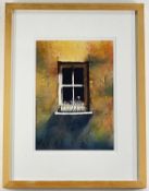 ‡ PETER MORGAN, watercolour - 'No.58 Dew Street' (Haverfordwest), signed and dated '02 in pencil, 25
