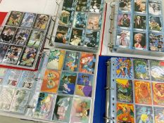 LARGE COLLECTION OF TRADING CARDS, in albums numbered 30-36, and including Rugby stars, Promatch