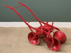 VINTAGE FARM IMPLEMENT 'The Acme, John Williamson & Son, Rhuddlan' seeder, 163cms L