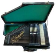 LOHENGRIN AUTOHARP - with maker's original case