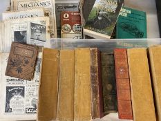 VINTAGE & LATER BOOKS & MAGAZINES - including 1895 and later bound volumes of Punch magazine,