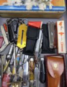 VINTAGE & LATER POCKET/PEN KNIFE COLLECTION and similar type items