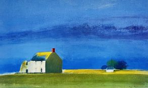 ‡ WIL ROWLANDS limited edition (45/250) colour print - entitled verso 'Corn Coch', signedDimensions: