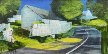 ‡ ERIC BRADFORTH oil on board - Hodgeston Corner, signed and dated 1964Dimensions: 35 x