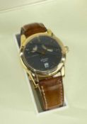 FINE GLASHUTTE ORIGINAL 18K GOLD AUTOMATIC WRISTWATCH, Senator 'Power Reserve Display', no.13, c.
