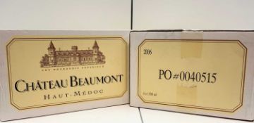 CHÂTEAU BEAUMONT CRU BOURGEOIS HAUT-MEDOC 2005/2006 TWELVE MAGNUMS 12 x 1500clSix magnums of 2005