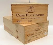 CLOS FLORIDENE 2010/2013 GRAVES 24 x 75clTwelve bottles of 2010 and twelve bottles of 2013 Clos