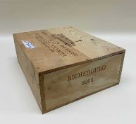 RICHEBOURG 2002 DOMAINE de la ROMANÉE-CONTI OWC 3 x 75clThree bottles presented in their original