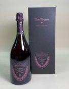 CHAMPAGNE DOM PERIGNON ROSÉ 2003 2 x 75clTwo bottles of 2003 Dom Perignon Rosé, one is un-boxed, the