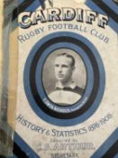 CARDIFF RUGBY FOOTBALL CLUB HISTORY & STATISTICS 1876-1908 compiled by C S Arthur (Secretary)