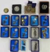 MEDAL, COIN & BOOKMARK COLLECTION GROUP to include a George VI General Service medal with