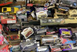 DIECAST MODEL VEHICLES, mainly boxed to include Burago 1/18 scale models, large parcel of Corgi